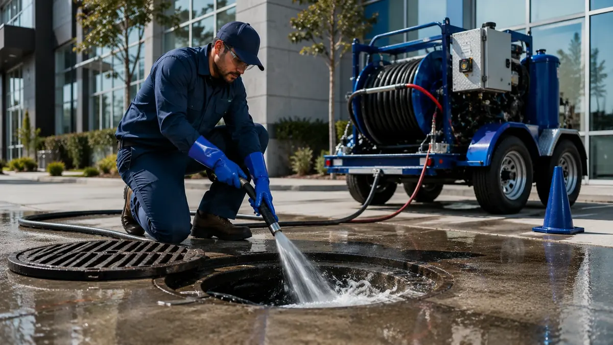 Commercial Hydro Jet Drain Cleaning in Pico Rivera