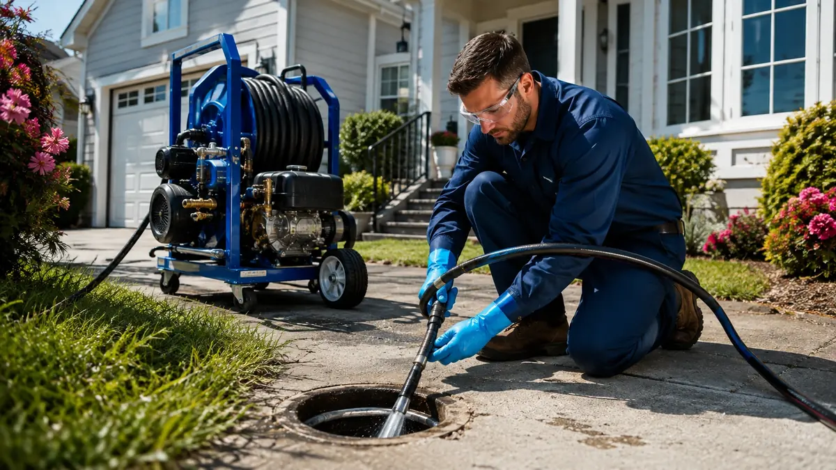 Residential Hydro Jet Drain Cleaning in Pico Rivera